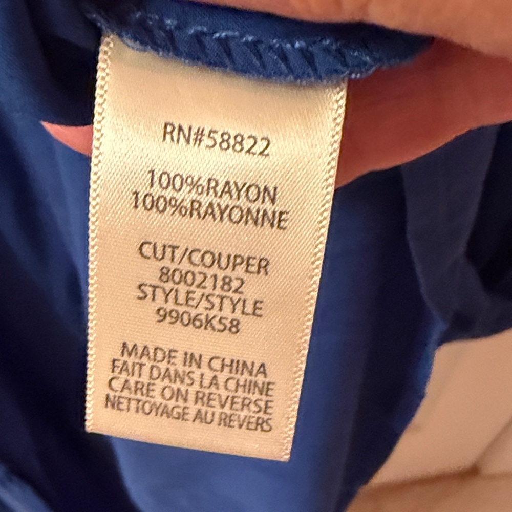 Max Studio Blue Maxi Dress - Picture 3 of 4